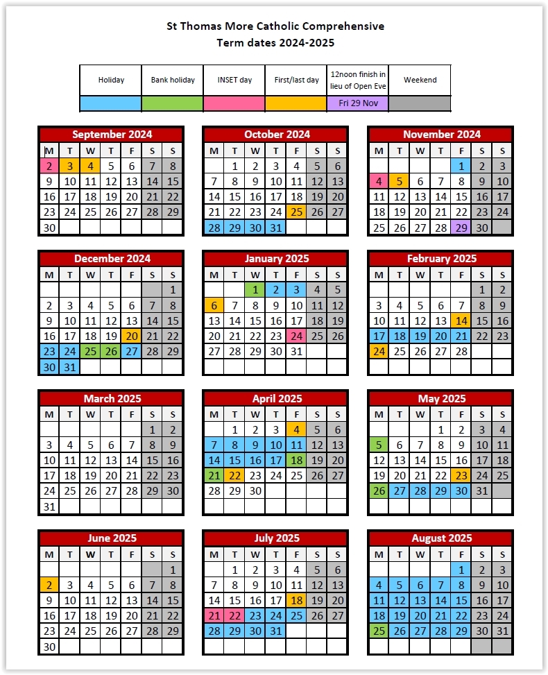 Term dates