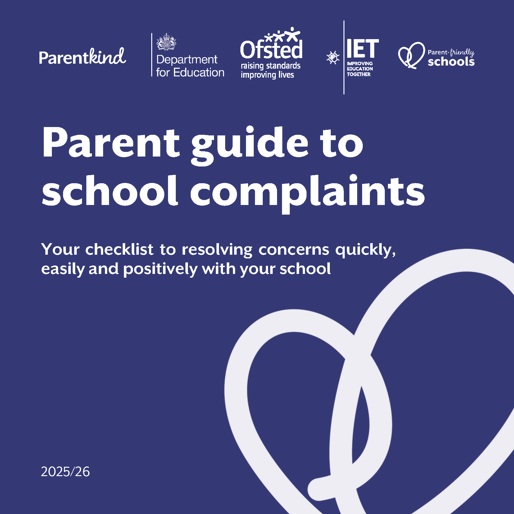 Parent guide to school complaints front cover